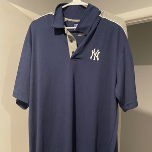 MENS MLB NY YANKEE POLO SHIRT